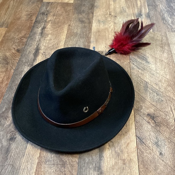 Minnetonka Lite Felt, 100% wool, crushable vintage hat - Picture 3 of 10